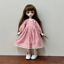 1 pieza Vestido elegante de fiesta de 11.5" para muñeca de moda de 30cm, ropa informal de falda de princesa para muñecas BJD 1/6 DIY Accesorios