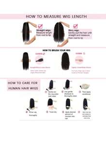 13x4 Transparent Lace Front Wig 180% Density Brazilian Straight Human Hair Pre-Plucked With Baby Hair Natural Hairline 16-34 Inch For Women Frontal Lace Wig Realistic Edges Vacation Style