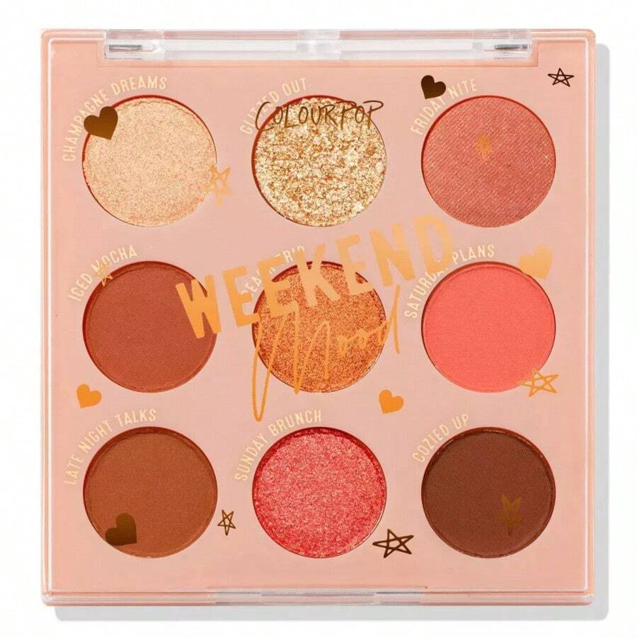 ColourPop 9-Pan Eyeshadow Makeup Palette - 0.3oz