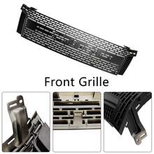 Matt Black Front Bumper Grill Grille Fit For'd Ranger T6 PX1 2012-2014 - Black - View 5