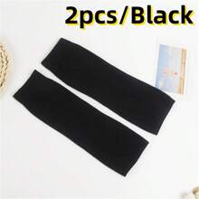 Set de 4 a 6 piezas de mangas de compresión ultra delgadas para pierna, rodilla, tobillo y codo, calentadores deportivos para piernas para hombres y mujeres, accesorios para gimnasio
