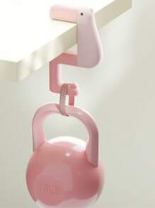 1pcKaoya Desk Side Hanger Portable School Bag Hook Without Hole Drilling Detachable Office Bag Hook