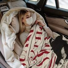 Epic Face Vampire  Y2K Streetwear, Emo , Goth, Scene  (6) Drawings Blankets  Throw Blankets  Home Bedroom Blankets  Plush Comfortable And Soft Quilts - Black - View 7