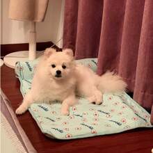 1PC Dog Cooling Mat Large Cooling Pad Summer Pet Bed For Dogs Cats Kennel Pad Breathable Pet Self Cooling Blanket Dog Crate Sleep Mat Machine Washable