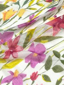 New Bohemian Scarf, Lightweight Breathable Fashion Printed Tassel Shawl, Elegant Style Women's Sun Protection Holiday Travel Scarf - Multicolor - View 7