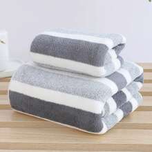 1pc Striped Beach Towel - Ultra-Soft Microfiber, Quick-Dry & Sand-Free, Perfect For Travel, Yoga, Camping & Swimming - Machine Washable, Beach Towel - Multicolor - View 16