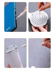 20pcs Shower Head Cleaning Brush, Bathroom Scrub Pad, Computer Keyboard Cleaner, Precision Nozzle Unclogging Tool, Shower Cleaning Brush, Shower Hole Cleaning Brush, Bathroom Toilet Nozzle Shower Head Gap Cleaning Needle