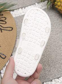 1 par de sandalias deportivas casuales de verano con suela blanda para hombres, mujeres y niños