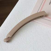 1个/5个装 女士黑色卡其棕色 11厘米 4.33英寸 香蕉形发夹 发爪 发卡 发饰 - 彩色 - 查看 12