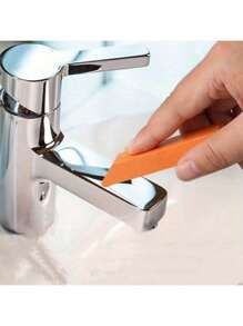 1pc Miracle Limescale & Rust Vanisher - Premium Rubber Eraser For Bathroom Glass, Kitchen Pot Scales, Effortless Household Cleaning Tool