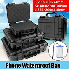 Waterproof Protective Hard Carry Flight Case Camera Equipment Storage Secure Box - Black - View 10