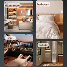 Hidden Camera Detector, RF Signal Detector, GPS Tracker Detector, Listening Device Detector, Anti-Spy Detector, Insect Detector, Electronic Sweeper, Anti-Spy RF Scanner, Portable Camera Detector, Eavesdropping Device Finder, Wireless Charging Multi-Function Security Detector, For Travel, Car, Bathroom, Residential, Hotel, Office, High-Precision Wiretapping Detector, Wireless Signal Source, Portable