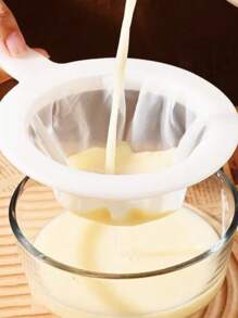 1pc Coffee/Soy Milk Residue Filter Screen, Home Juicer Mesh Strainer, Separation Filter Residue Net School Supplies