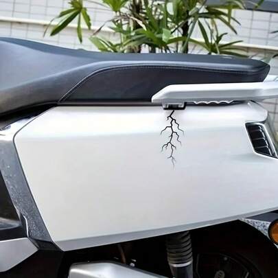 1pc Car, Laptop, Water Bottle, Truck, Van, SUV, Motorcycle, Vehicle Paint, Window Decal, Cool Lightning Sticker