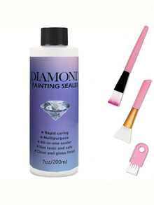 60Ml/120Ml/200Ml 5D 钻石画工具配件密封剂，钻石画胶，持久闪亮效果，全新 DIY 钻石刺绣绘画工具