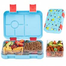 1 件分隔密封水果盒沙拉盒、工作便当盒、外带午餐盒、大容量便当盒、分隔午餐盒（可拆卸隔层）适合工作和旅行圣诞礼物、学校用品
