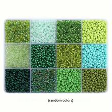 1 Box Of 3mm Glass Seed Beads Jewelry Making Kit For DIY Bracelets, Necklaces, Earrings, Rings, Craft Making, Suitable For Beginners To Learn This Beading Set (Random Colors) - Multicolor - View 14