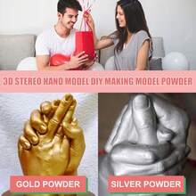 3D Stereoscopic Hand Mold DIY Making Clone Powder Printing Model Mother's Day Valentine's Day Holiday Gift - 1 - View 3