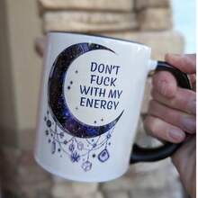 Coffee Mug "Pure  Magic" /Witchy Gifts/Witch/Pagan Gifts/Wiccan/Tarot/Crystals/Moon Phases Gift Box Christmas Mugs Navidad Decoracion 2025 Christmas Gifts - Witchy Gifts - 查看 2