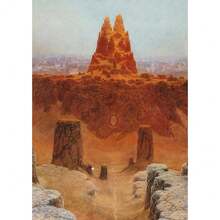 1 件现代 2025 Zdzislaw Beksinski 艺术海报墙面艺术印刷家居客厅酒吧美学装饰帆布艺术无框画 - 彩色 - 查看 16