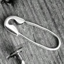 1 Pair Unique Minimalist Paper Clip Design Earrings, Fashion Personalized Party Jewelry Gift For Women