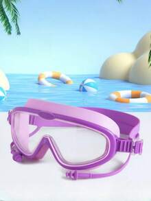 2pcs Kids Mermaid Swimming Cap And Goggles Set, Suitable For 3-8 Years Old - Multicolor - View 9