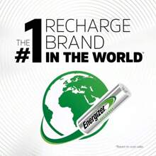 Energizer 4pk Power Plus Rechargeable AA Batteries