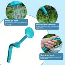 LINKOOL 浇水手持式喷水瓶水园艺植物罐顶部浇水器淋浴幼苗灌溉两用喷水塑料园艺植物浇水瓶水罐顶部浇水器淋浴幼苗灌溉瓶盖洒水器家庭花园迷你喷壶水嘴盆景喷嘴适用于室内室外幼苗植物盆栽