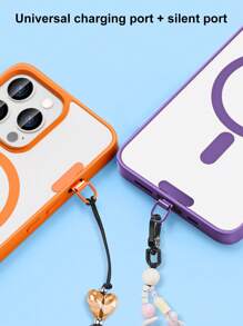 Phone Lanyard Accessories: Mini Side Hanging Pad, Super Thin Back Sticker To Prevent Loss, Secure Connection Pad, Single Ear Mini Phone Clip, Phone Lanyard Matching Parts