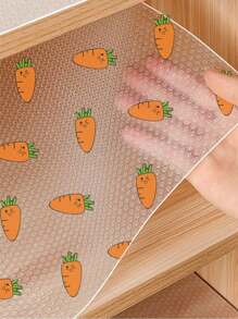 4PCS Shelf Liner For Kitchen Cabinets,Non-Adhesive Drawer Liner,Non-Slip Refrigerator Liner,EVA Waterproof Fridge Pad Cupboard Mat Easy Placemats,Gifts For Mother'Day