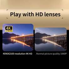 4K HD Mini Camera, Supports Video Recording, 128GB Storage, Includes Digital Camera Gift Toy, Digital Camera And 2 Stickers - LK-007 White - View 5