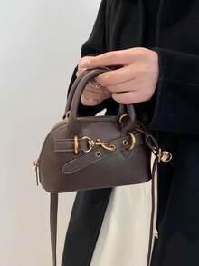 Sac à bandoulière mini premium, nouveau sac à main de navetteur , sac bowling haut de gamme pour l'automne/l'hiver - Multicolore - Voir 2