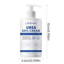 LANEMAY Krim Tangan & Kaki 60% Urea - Hidrasi Intensif & Pengunci Kelembapan, Memulihkan Lapisan Pelindung Kulit - Memberikan Kelembapan dan Perlindungan 24 Jam untuk Kulit Sangat Kering - Putih - View 4