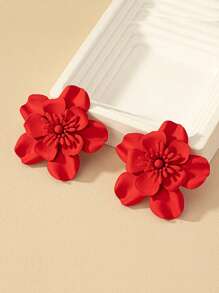 1 Paar elegante romantische süße Blumen Ohrstecker im Urlaubsstil für Frauen, geeignet für Festivals, Geburtstage, Dates, Tänze, Bankette, Hochzeiten, Partys, Urlaub, Einkaufen, tägliche Wege Valentinstag, Muttertag, Mutter, Geschenk