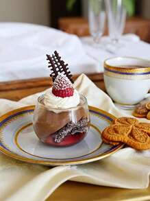 10/20/40 pièces Mini coupes à dessert avec cuillères, petites tasses en plastique transparent inclinées pour pudding, mousse, gelée, fête. Convient pour mini gâteaux glacés, décoration de dessert, anniversaire, mariage et autres événements