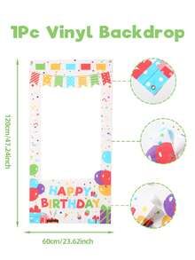 1 tấm phông nền trang trí sinh nhật bằng vinyl nhẹ (chất liệu nhẹ), họa tiết chấm bi và bóng bay nhiều màu sắc, phông nền chụp ảnh sinh nhật, trang trí sinh nhật, gian chụp ảnh tiệc sinh nhật, đồ dùng tiệc sinh nhật, trang trí tiệc sinh nhật, trang trí nhà cửa - Những chấm màu - Xem 10