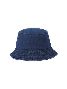 1 Stück Herren Denim Fischerhut, gewaschene Optik, geeignet für Outdoor Sport, Alltagstragen, Frühling/Sommer/Herbst