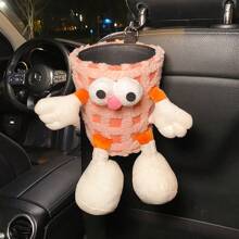 1 Stück - Reise Auto Taschentuchbox, kreativ, süßes kleines Monster Auto Hängetasche, Auto Taschentuch Tasche, Auto Hängetaschentuch Regal Aufbewahrungsbox, Auto Taschentuchbox Organizer, Aufbewahrung, Reise Sommer