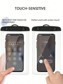 1 Universal Waterproof Phone Bag, Waterproof Phone Case,) Waterproof Bag Universal IPX8 Waterproof Phone Bag Swimming Underwater Waterproof Phone Case Beach Phone Dry Bag For Smartphones, Summer Beach Phone Waterproof Bag, Travel Essentials, Swimming Essentials, Summer Essentials, Back To School Supplies, Student Supplies