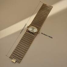 DAYAND NIGHT Brand 2025 New Women's Party Fashion Wrist Watch, Gold Luxury Elegant Quartz Watch, Suitable For Party, Banquet Or Daily Wear. A Perfect Choice For Valentine's Day Gift, Anniversary Gift Or Birthday Gift. Two Colors: Gold Case With Gold Dial, And Gold Case With White Dial - 金色 - 查看 2
