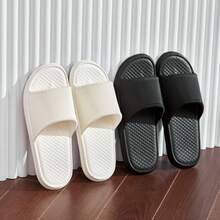 Chanclas de EVA para uso en el hogar/baño, cómodas, antideslizantes, resistentes a los olores, para uso en interiores para hombres, zapatos, selecciones de primavera y verano, regalos para damas de honor, habitación, decoración de dormitorio, playa, viaje, para hombres, para mujeres, vacaciones, Día de la Mujer, artículos esenciales de viaje, recuerdos de boda, Y2k, dormitorio, accesorios de coche para mujeres, decoración de cocina, cosas lindas - Multicolor - Ver 7