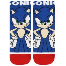 SONIC THE HEDGEHOG Socks Set (3 Pack) |  Boys' Sock Multipack | Kids' Socks - Multicolor - View 2