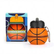 Sports Water Cup Folding Bottle Portable Water Cup Children's Water Cup Football Water Cup - basquetebol - 查看 6