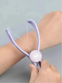 1 Peça Removedor de Pelos Faciais, Ferramenta de Depilação a Mola para Bochechas, Sobrancelhas e Queixo, Ferramenta de Beleza DIY Portátil para Mulheres, Não Impermeável, Baixa Alergenicidade, para Uso Facial, Produtos e Acessórios para Cabelo para Barbearia, Salão de Beleza, Essenciais de Viagem