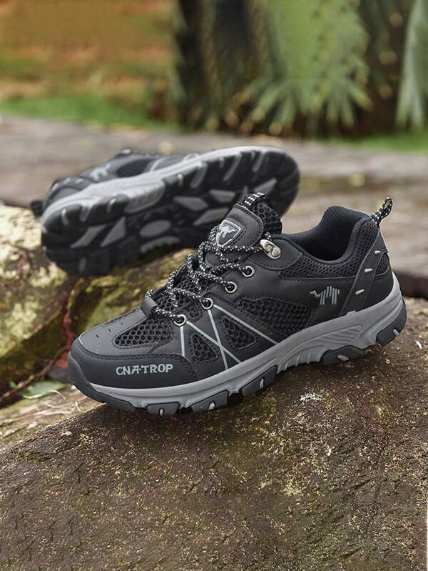 Nouvelles chaussures de randonnée à grande maille pour le printemps, chaussures d'escalade en montagne de plein air antidérapantes