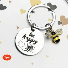 1/2 buah Gantungan Kunci Stainless Steel untuk Kunci Rumah, Mobil, Ransel, Dompet, Tas, Aksesoris, Liontin Lebah, Gantungan Kunci, Hadiah, Dekorasi Pesta, Pemegang Gantungan Kunci Logam, Klip Pengatur, Solusi Penyimpanan Penting untuk Penggunaan Sehari-hari, Koleksi Portabel - MultiWarna - View 8
