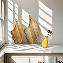 木制旅行收纳托盘 | 适用于家居装饰、厨房，或作为圣诞节、万圣节、婚礼、返校、感恩节或任何特殊场合的礼物 | 化妆品和洗漱用品收纳 | 便携式桌面收纳盒 | 天然实木