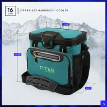 Envío local Forro rígido, y Estantería inteligente, Enfriador Titan Deep Freeze Enfriador rígido sin cremallera - Aislamiento Deep Freeze - Pino - Ver 5