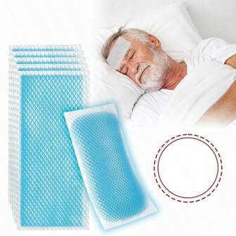 40/60 Pieces Of Cooling Pads, For Hot Weather Biscomfort, Physical Cooling,Easy To Carry 20/40 Pieces Of Packaging, Each Pack Contains 2 Pieces Of Blue.