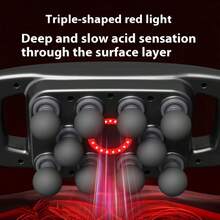 BESTRIVER New Ten Head Massage Gun High Frequency Vibration Muscle Relaxation Massager Professional Grade Household USB Charging Massage Gun - White - View 5